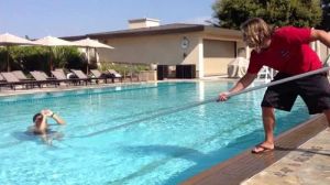 Aluminium Swimming Pool Safety Hook, Color : Silver