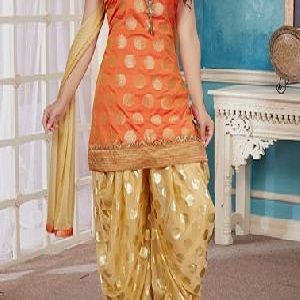 Georgette Patiala Suit, Occasion : Wedding Wear