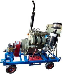 Diesel Engine Driven 500 Bar Tube Cleaning Jet Pump