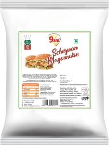 1 Kg Creamooz Schezwan Mayonnaise, For Fast Food, Snacks, Packaging Type : Poly Pack