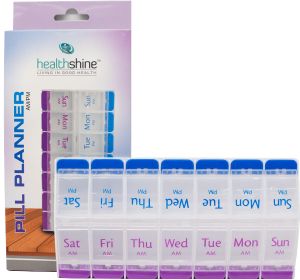 Plain ABS Pill Planner, Color : Multicolor