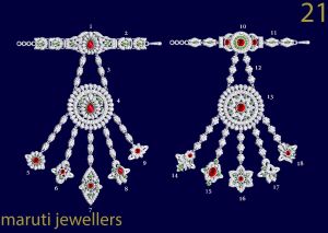 Designer Silver Hath Phool