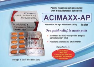 Aceclofenac Paracetamol Tablets For Clinical, Hospital, Personal