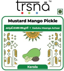 Trsna Mustard Oil Mango Pickle, Packaging Size : 400gm, 5 Kg