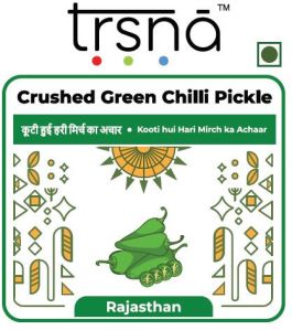 Crushed Green Chilli Pickle