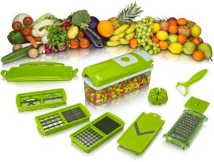 Plastic Nicer Dicer, Color : Green