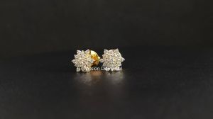 Natural Diamonds Starlight Cluster Earrings