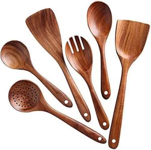 Wooden Cutlery Spoon Set