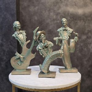 Musician Set Statue