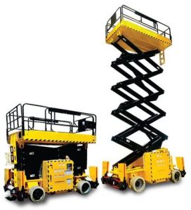 Electric Scissor Lift, Voltage : 220V