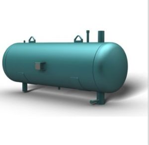 Green Mild Steel Pressure Vessel Tank