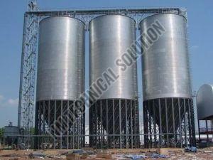 Storage Silo Tank, Color : Silver, Weight : 1000-2000kg