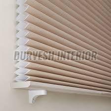 Plain Honeycomb Window Blinds, Color : Brown, Technics : Machine Made