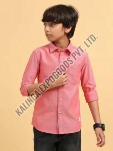 Boys Plain Shirt, Sleeve Style : Full Sleeve, Half Sleeve, Age Group : 4-7 Year