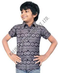 Boys Printed Shirt, Sleeve Style : Half Sleeve, Age Group : 3-5 Years