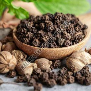 Natural Dry Black Pepper, Form : Seeds, Certification : FSSAI Certified