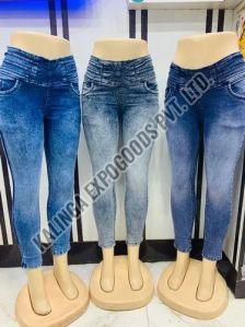 Ladies Denim Jean, Closer Type : Zipper