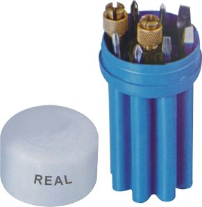 Iron Screw Driver Kit, Color : Blue For Garage, Household