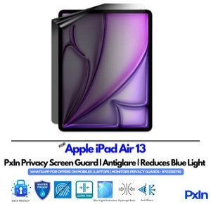 Privacy Screen Guard For Apple Ipad Air 13