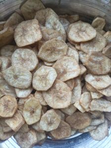 Chat Masala Flavour Banana Chips For Human Consumption