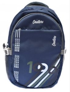 Navy Blue Onstars Travel Backpack Bag