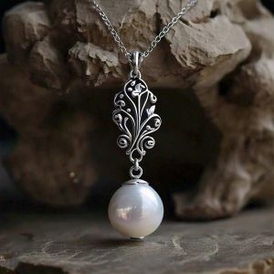 Kali Sterling Silver Mother Freshwater Pearl Pendant Design