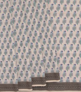 Beige Handwoven Ladies Bengal Cotton Saree