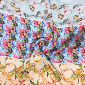 Blossoming Beauty Floral Print Fabric