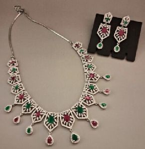 Zevarly Afifa Glamorous Necklace Set