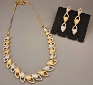 Zevarly Bedika Wedding Gold Necklace Set