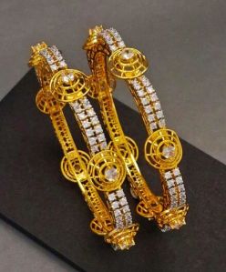 Zevarly Bridal American Diamond Bangles