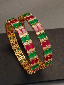 Zevarly Chic American Diamond Bangles