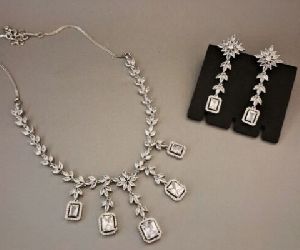 Zevarly Jaimala Ad Necklace Set