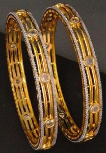 Zevarly Meera American Diamond Kada Bangles