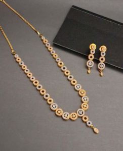 Zevarly Riya Gold-plated Necklace Set