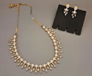 Zevarly Sajni Ad Necklace Set