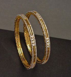 Zevarly Vandana Ad Bangles Set