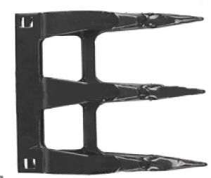 Harvester Knife Guard-Tine-AH143574 John Deere