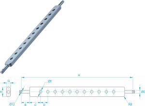 Tractor Draw Bar (63×30)