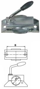 Trailer Jockey Wheel Clamp