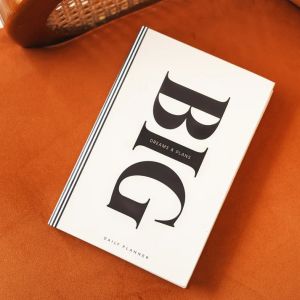 Big Plans &AMP;AMP; Dreams Undated Daily Planner Diary