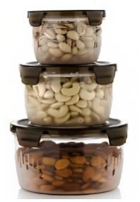 Round Food Container 3 Pcs