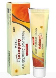 Aziderm Cream 20mg, Packaging Type : Tube, Packaging Size : 15gm