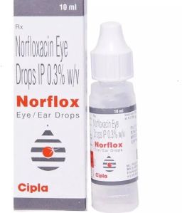 Norflox Norfloxacin Eye Ear Drop