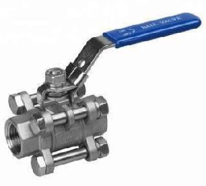 3 Piece Screwed Ball Valve