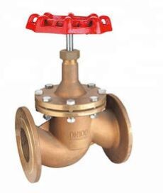 Bronze Flanged Globe Valve, Packaging Type : Graphite