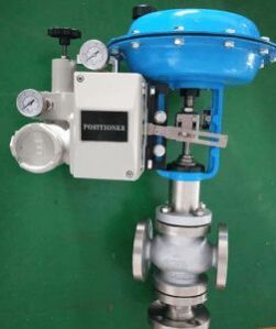 Pneumatic Double Seat Control Valve