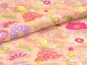 1.5 Meters Of  Viscose Georgette Fabric