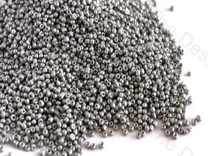 Mercury Silver Round Rocailles Seed Beads