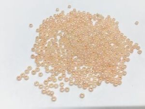 Peach Lustre Round Rocaille Preciosa Seed Beads